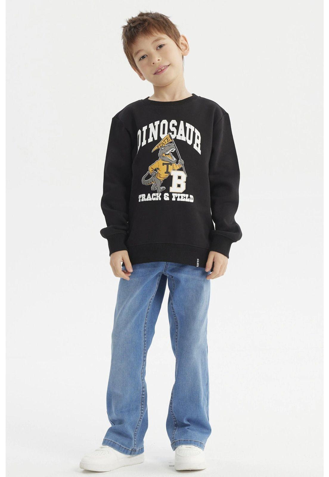 Polerón Niño Básico Toddler Negro-3