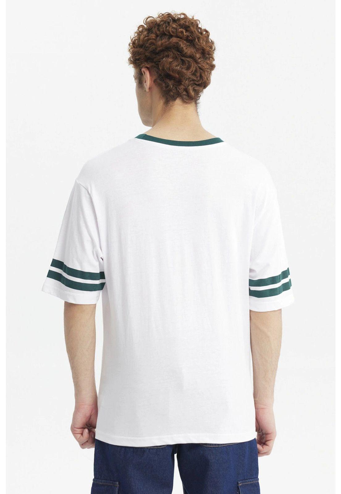 Polera Hombre Urban City Usa Blanco-2