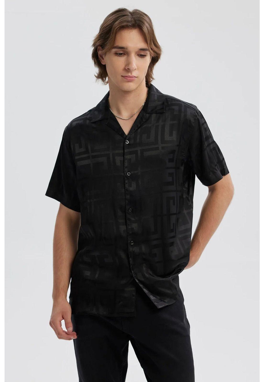Camisa Hombre Night Negro-0