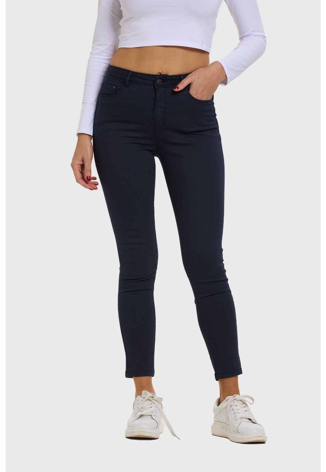 Jeans Mujer Skinny Azul - ll-0
