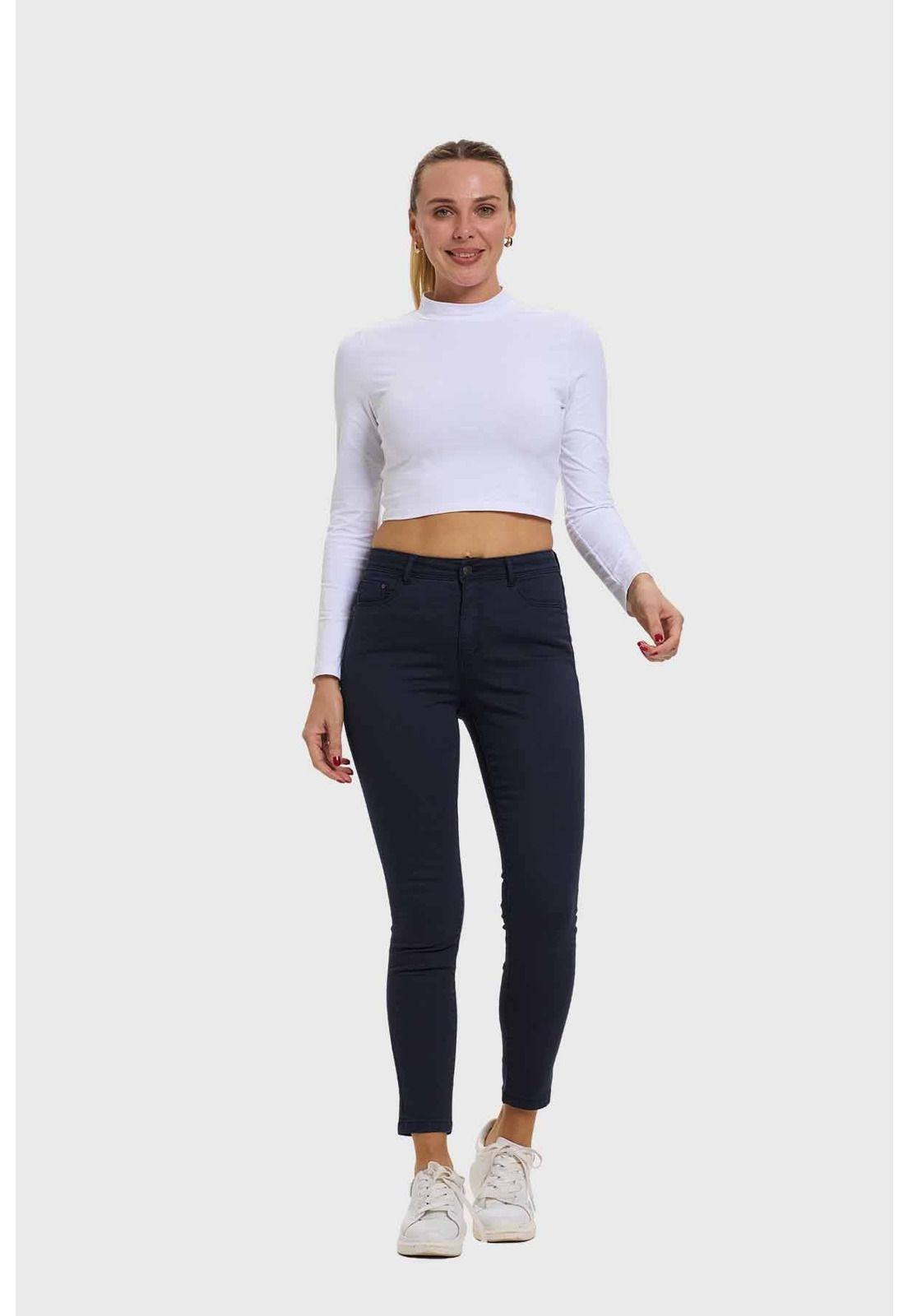 Jeans Mujer Skinny Azul - ll-3