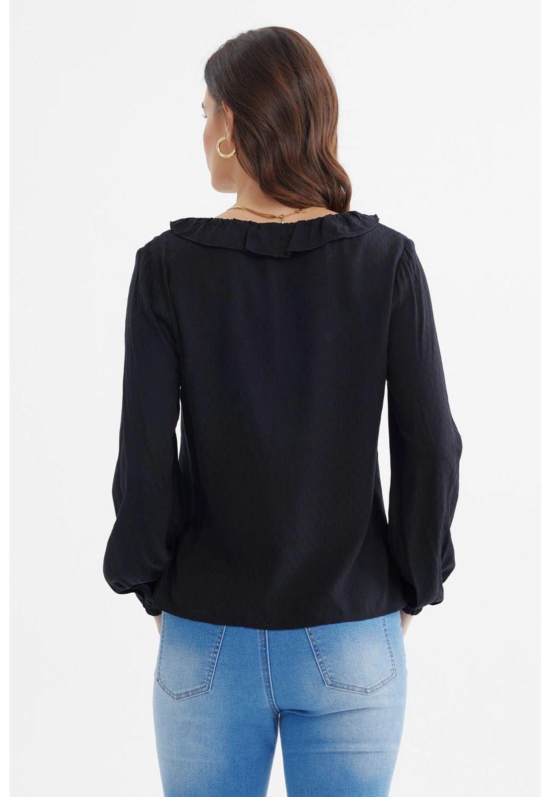 Blusa Mujer New Negro-2