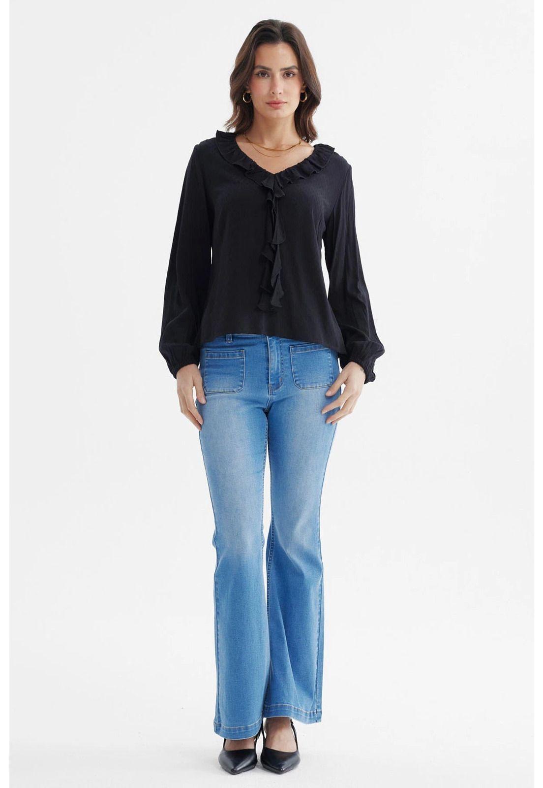 Blusa Mujer New Negro-3