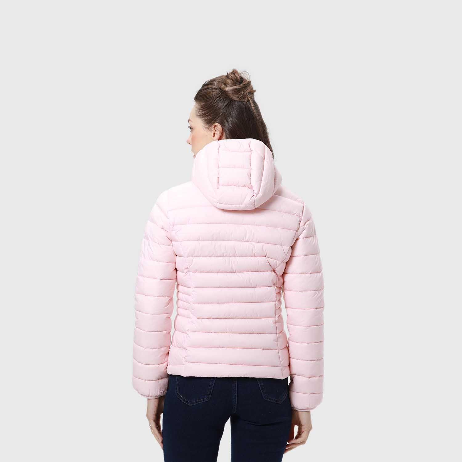 Parka Mujer Corta Plummy Palo Rosa-2