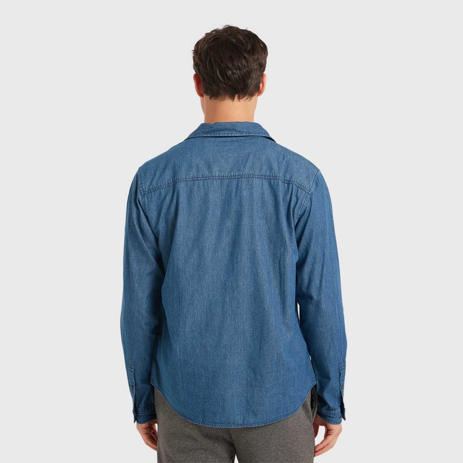 Camisa Hombre Clásica Dallas Azul Claro Fashion´s Park-2