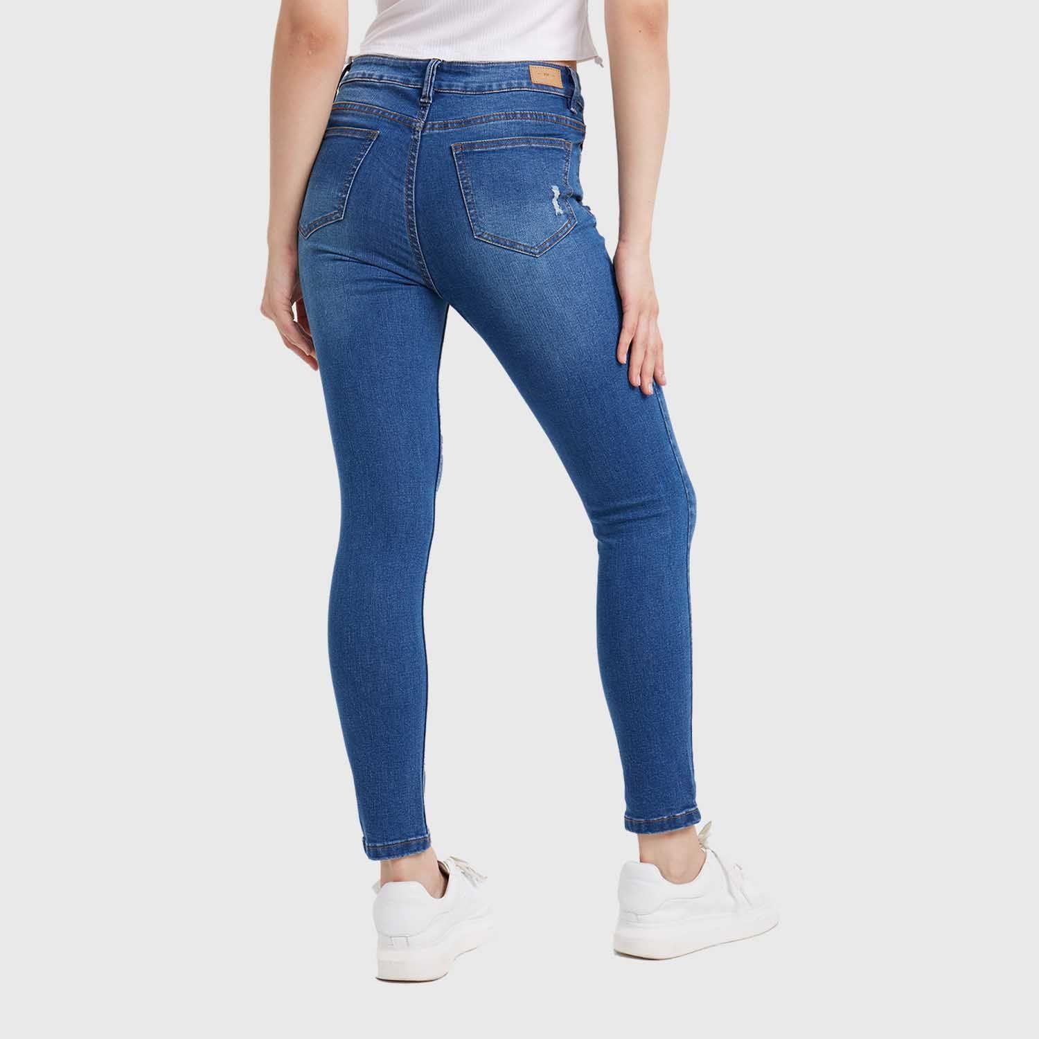 Jeans Mujer Super Skinny Lia Azul Fashion´s Park-2