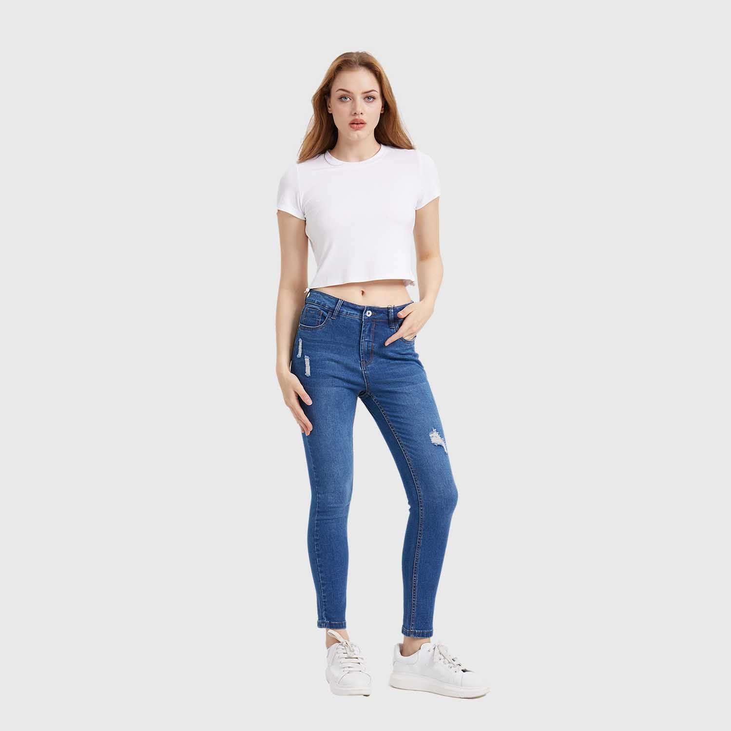 Jeans Mujer Super Skinny Lia Azul Fashion´s Park-3