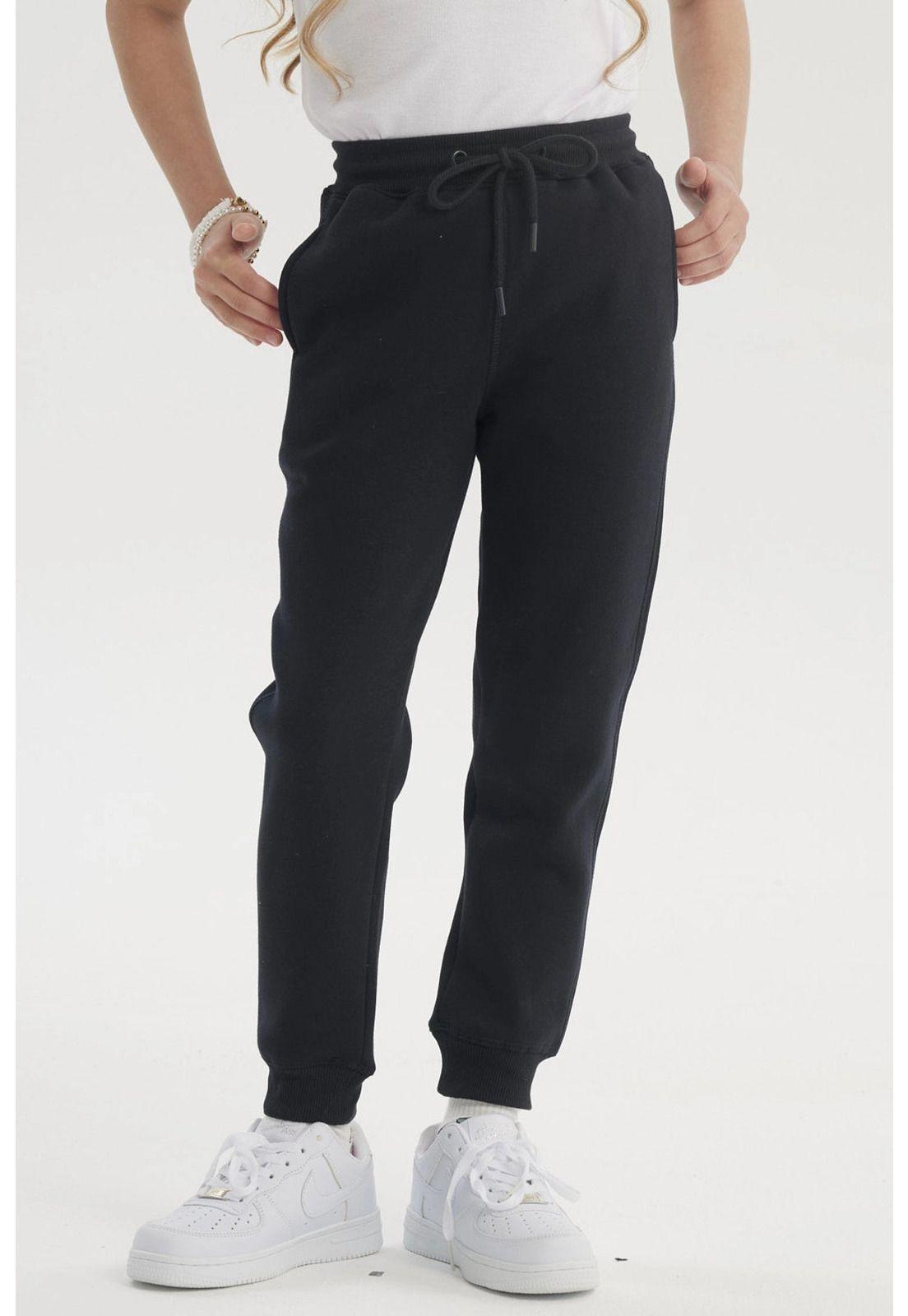 Pantalón Buzo Niño Jogger Azul Marino-0