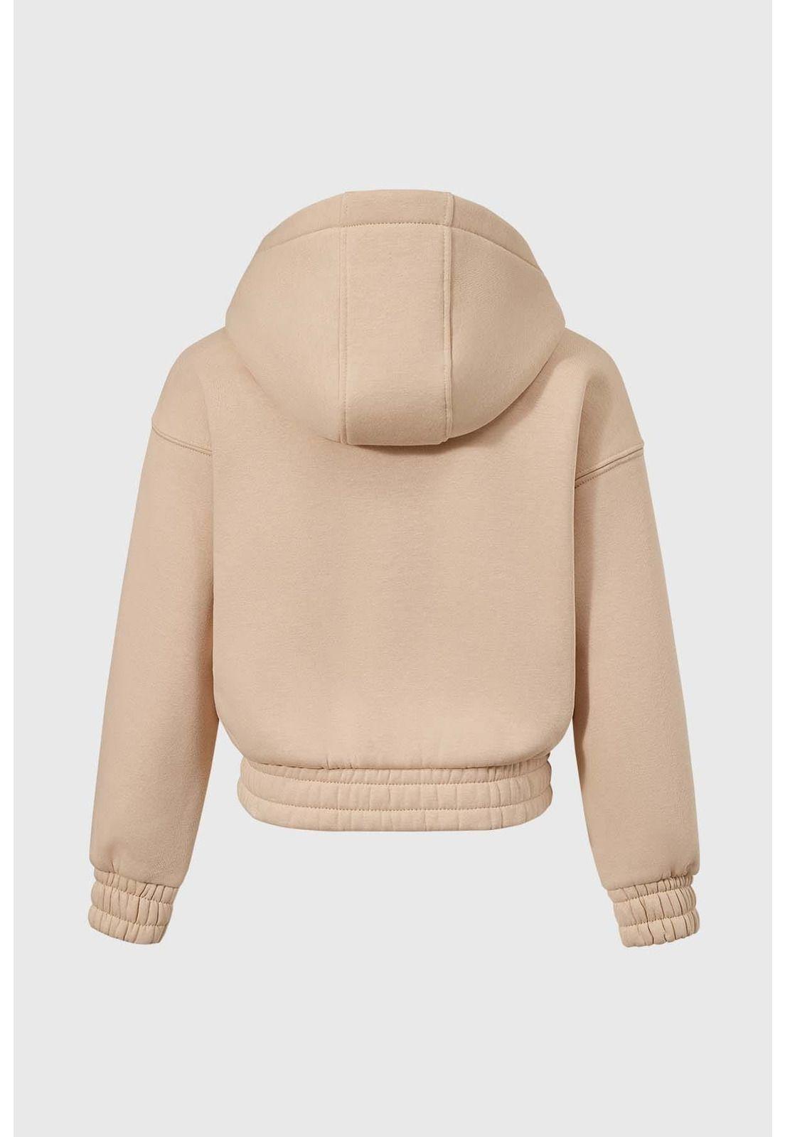 Polerón Niña Lentejuelas Beige-1