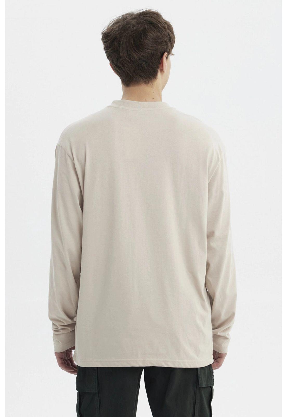 Polera Hombre Slim Beige Oscuro - lll-2