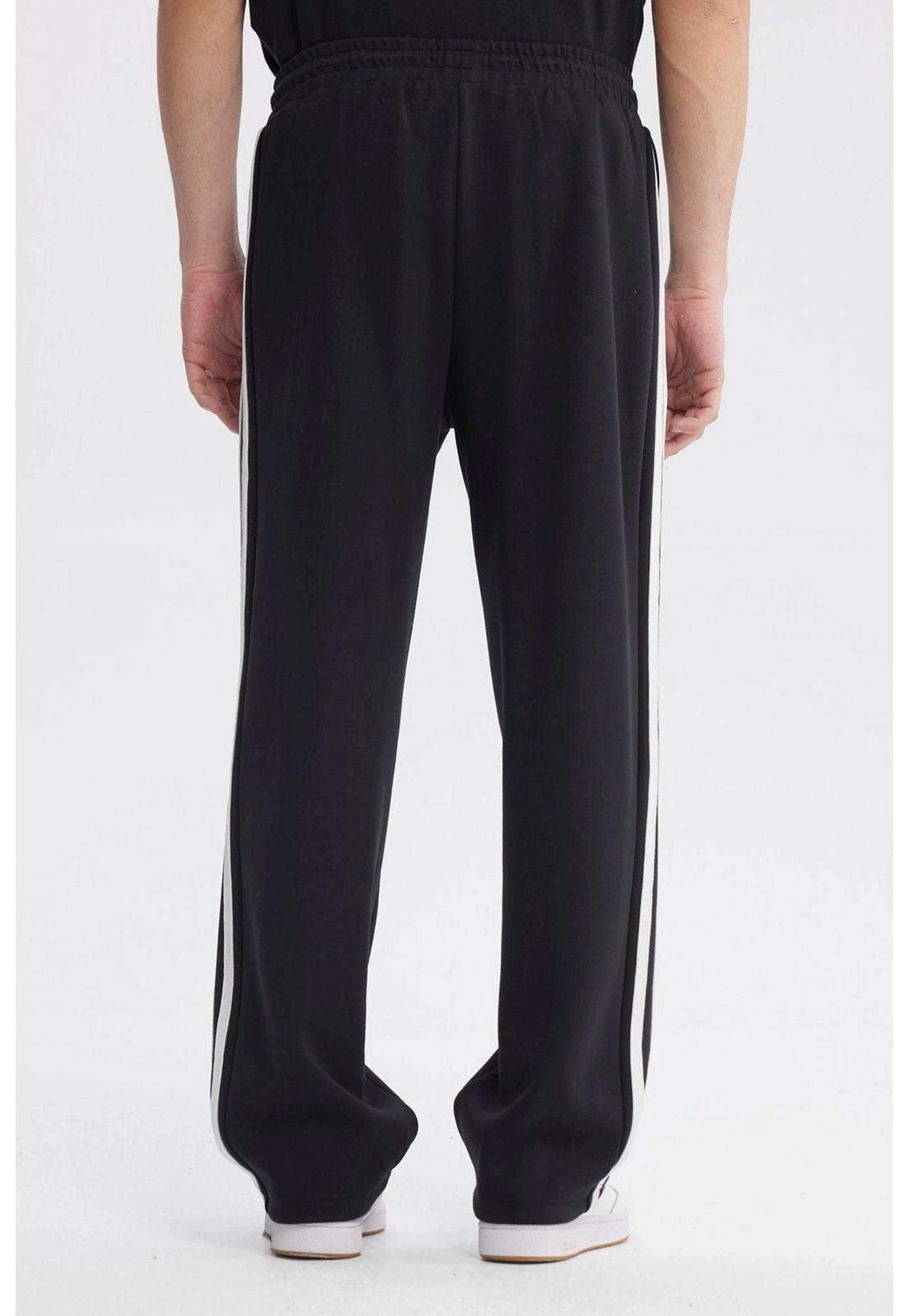 Pantalón Buzo Hombre Calce Recto Negro - lX-2