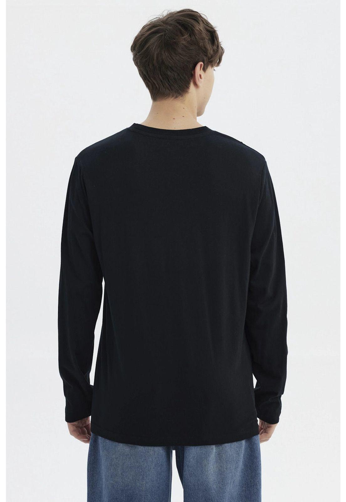 Polera Hombre Slim Negro - XlX-2