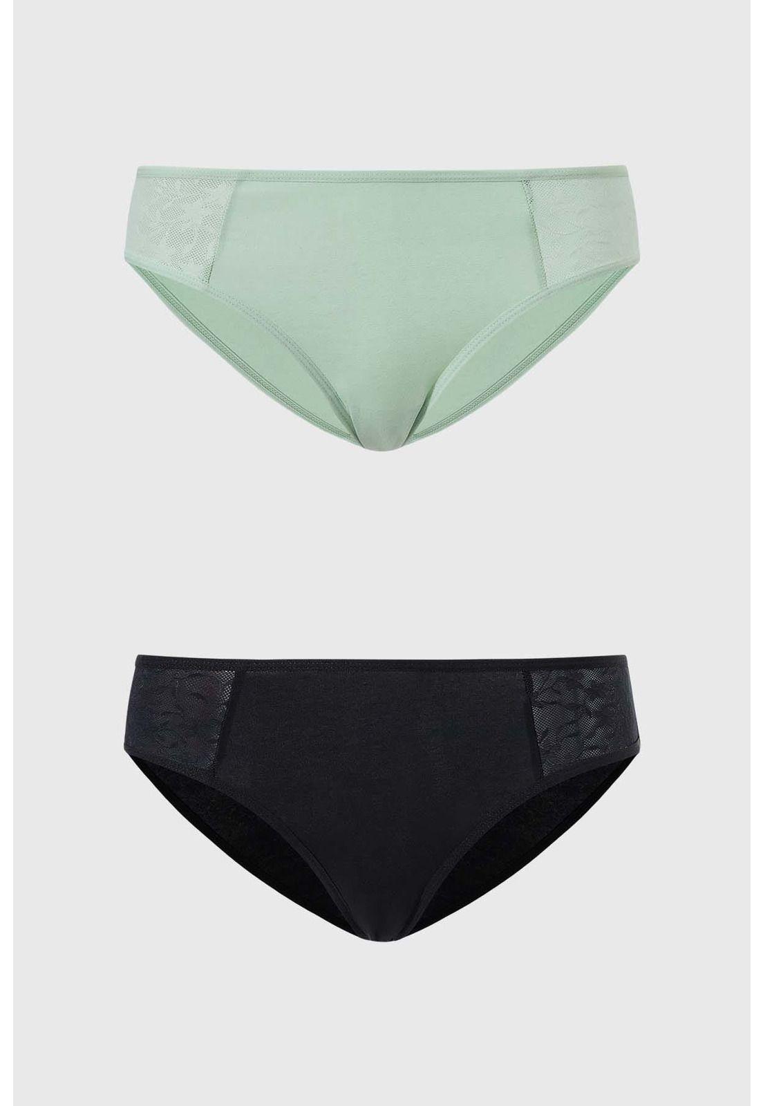 Calzón Mujer Bipack Pantaleta Menta-0