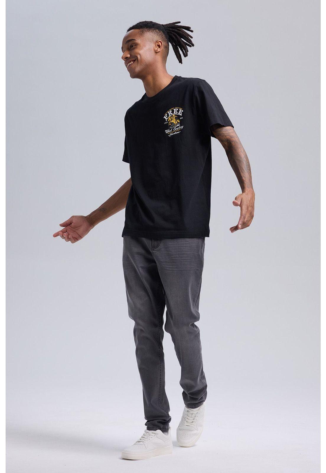 Jeans Hombre Skinny 101 Gris Oscuro-3