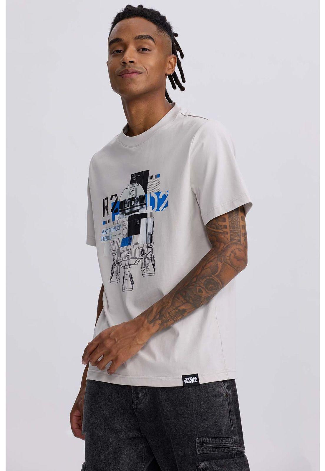 Polera Hombre Star Wars Gris-1
