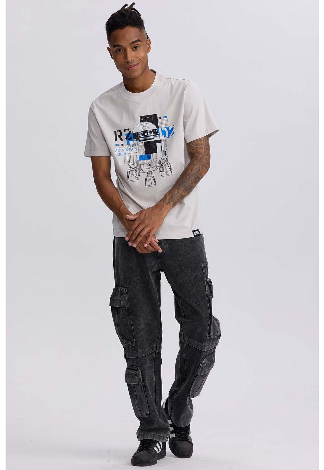 Polera Hombre Star Wars Gris-3