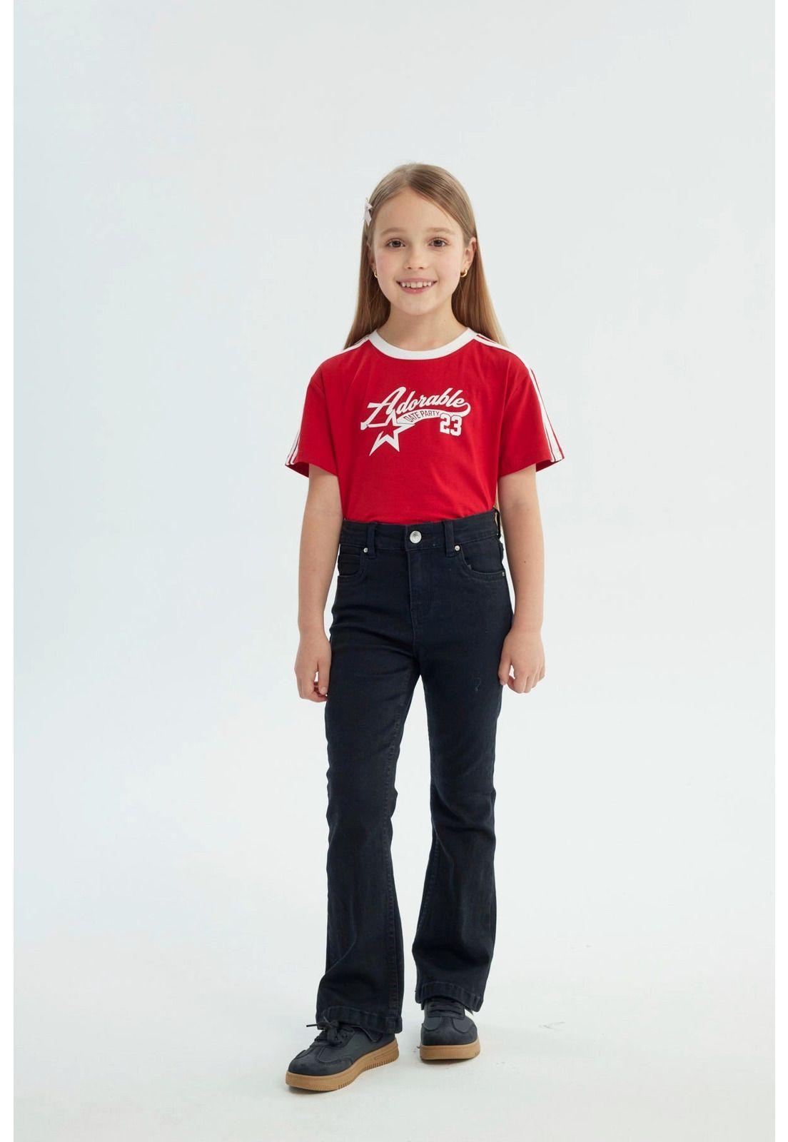 Jeans Niña Flare Negro - lll-3