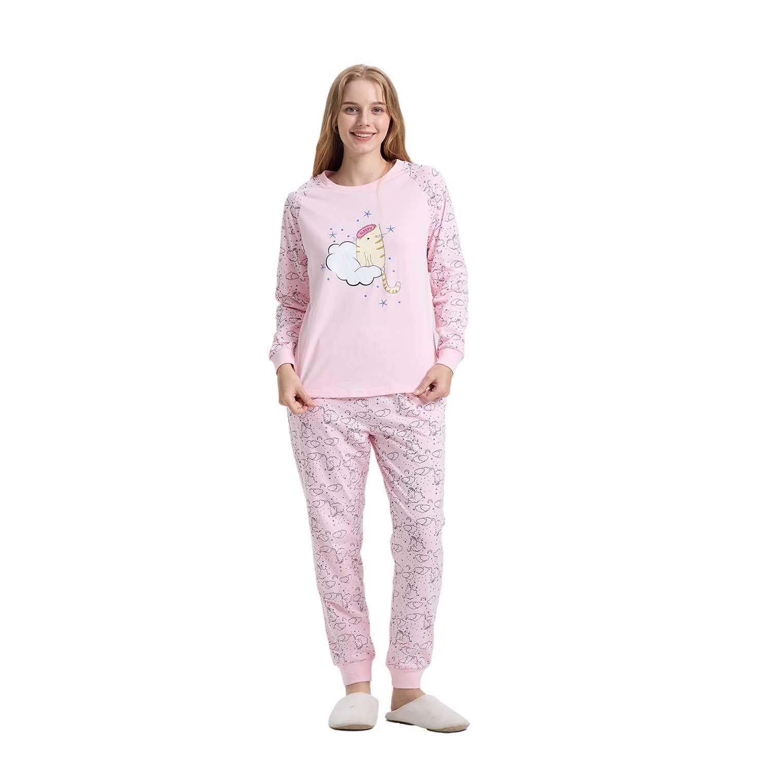 Pijama Mujer Juvenil Rosado Fashion's Park-0