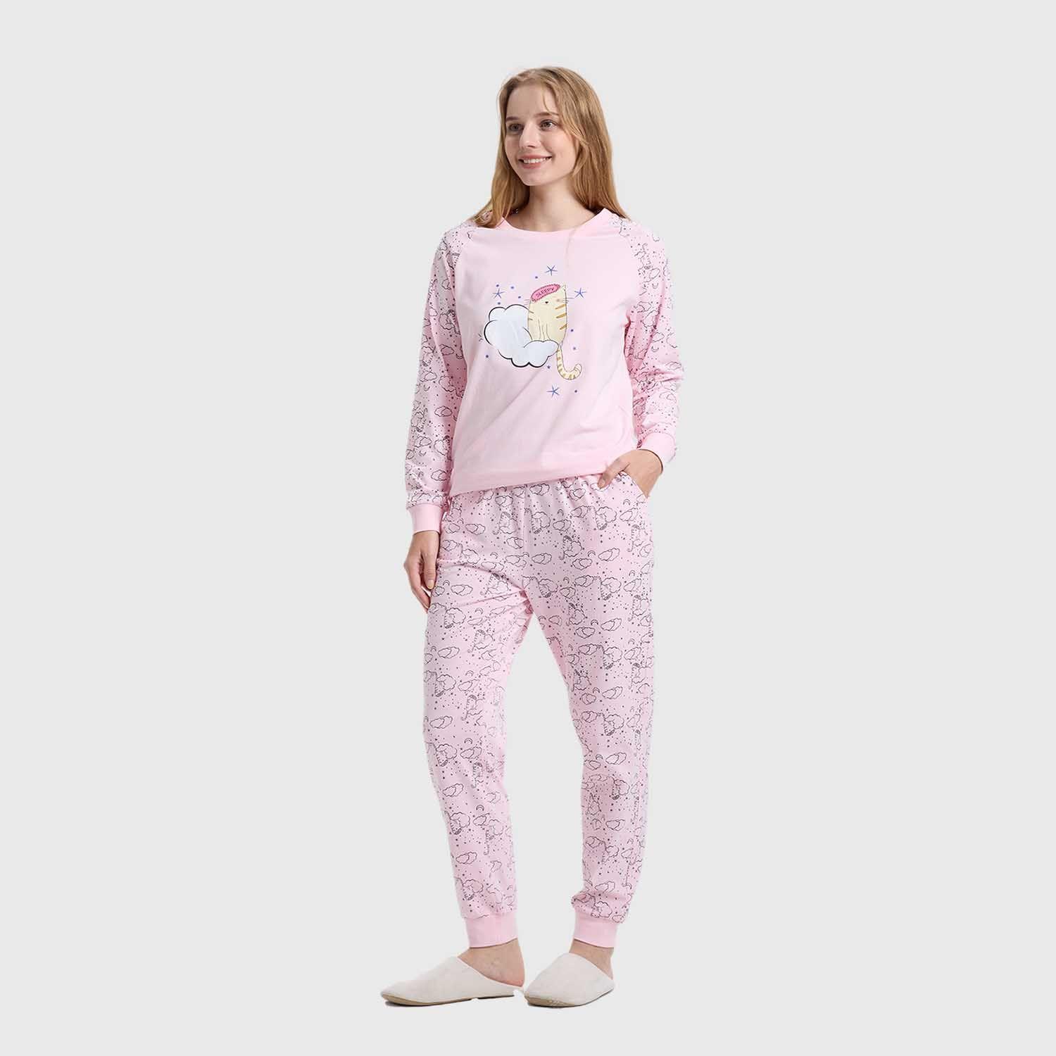 Pijama Mujer Juvenil Rosado Fashion's Park-1