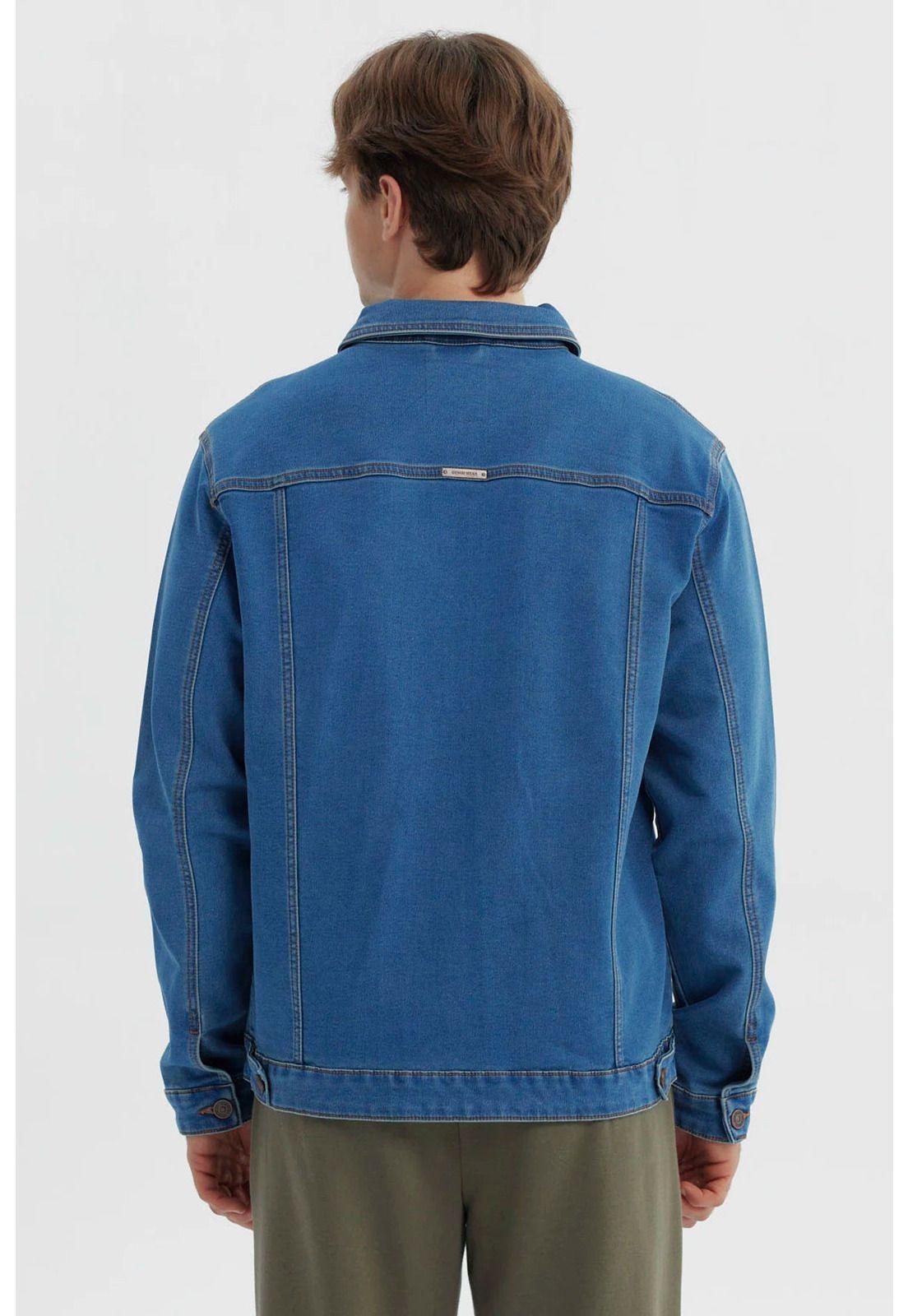 Chaqueta Hombre Clásica Azul - ll-2