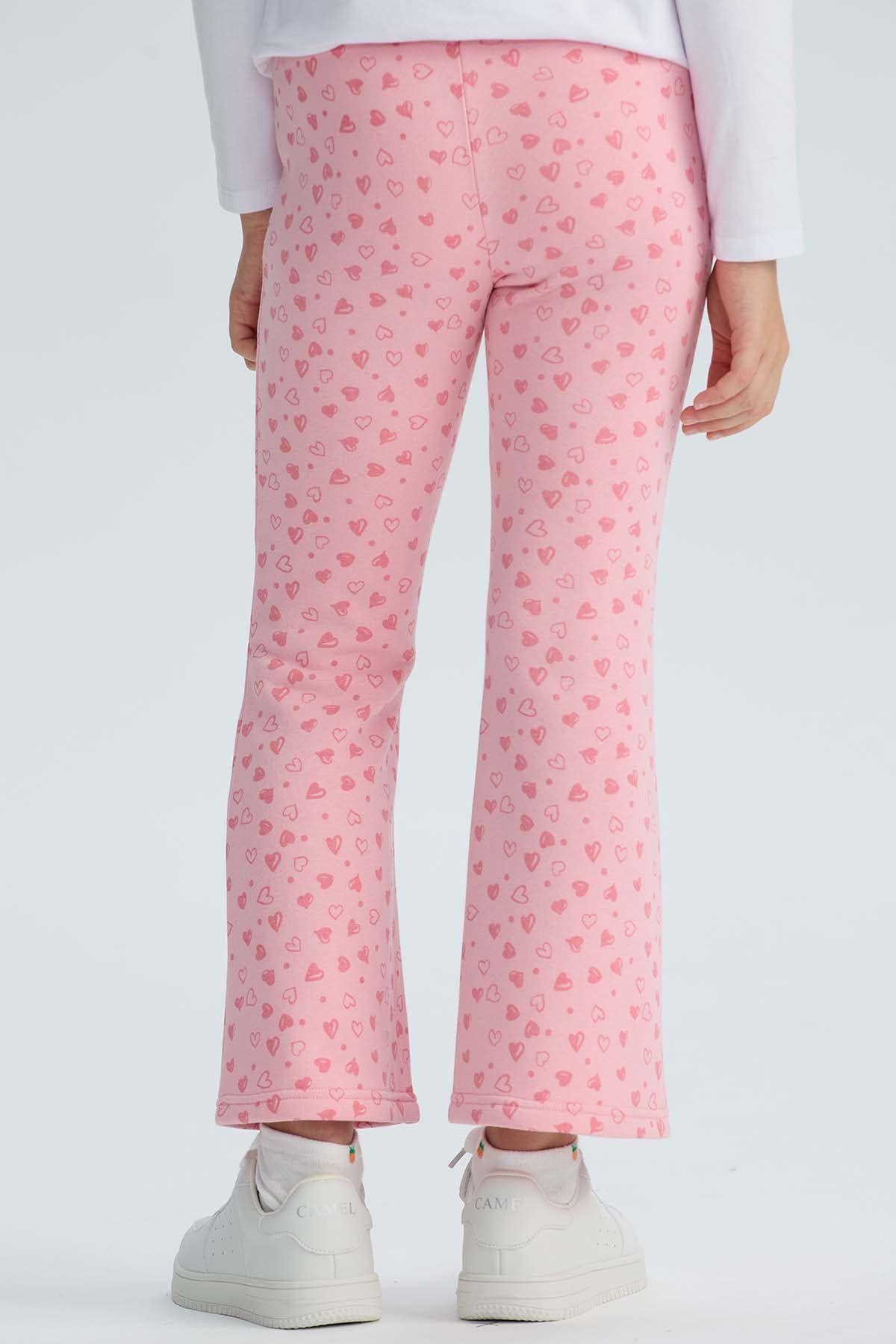 Calza Niña Full Print Rosado-3