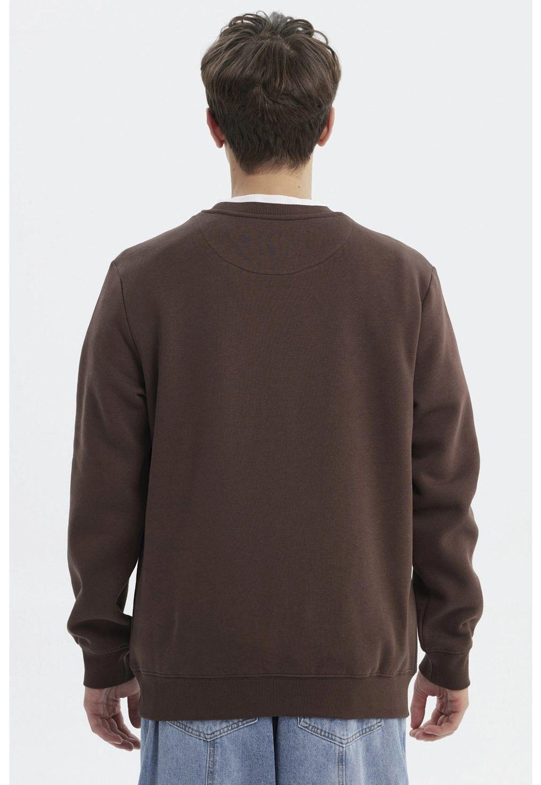 Polerón Hombre Slim Chocolate - ll-2