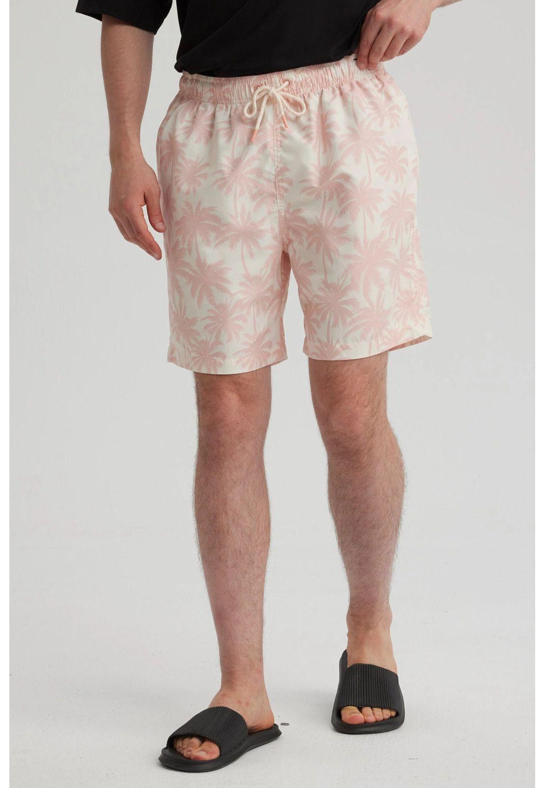 Short De Baño Hombre Rapport Rosa-4