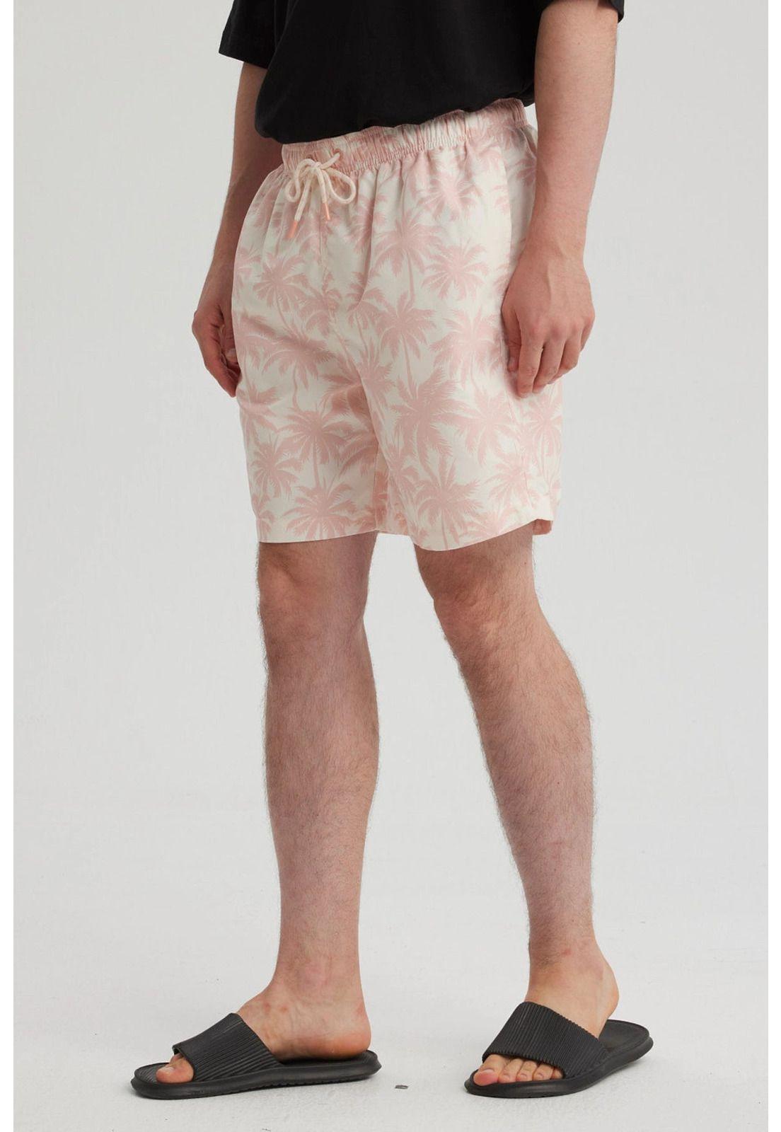 Short De Baño Hombre Rapport Rosa-5