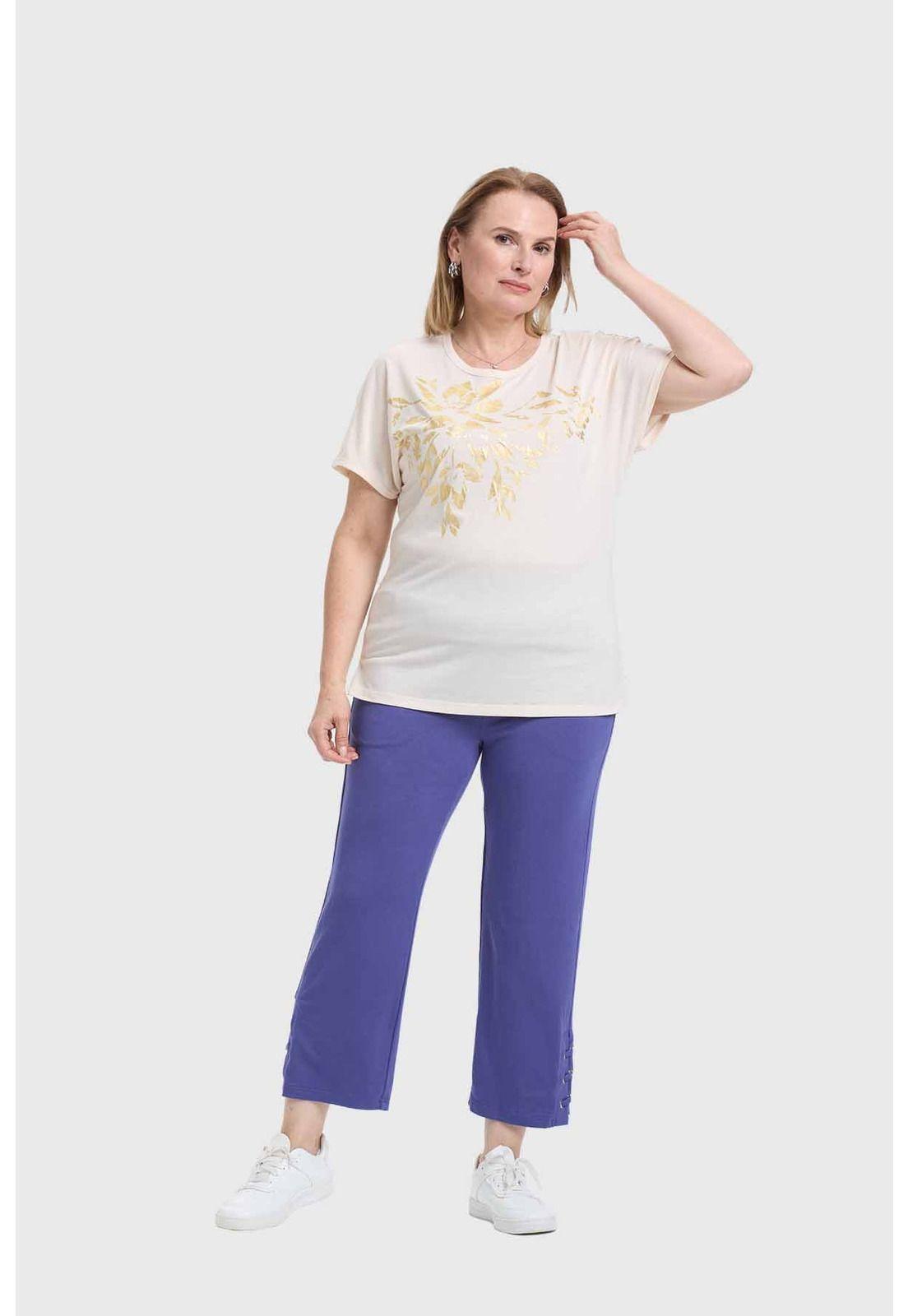 Polera Mujer Dorada Arena-3