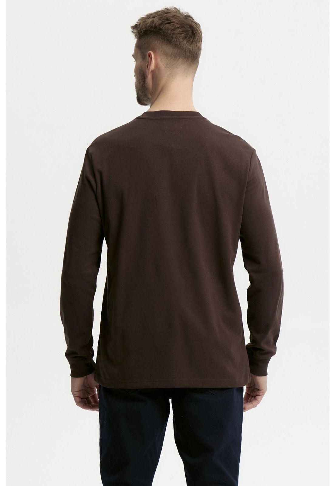 Polera Hombre Slim Chocolate - Vlll-2