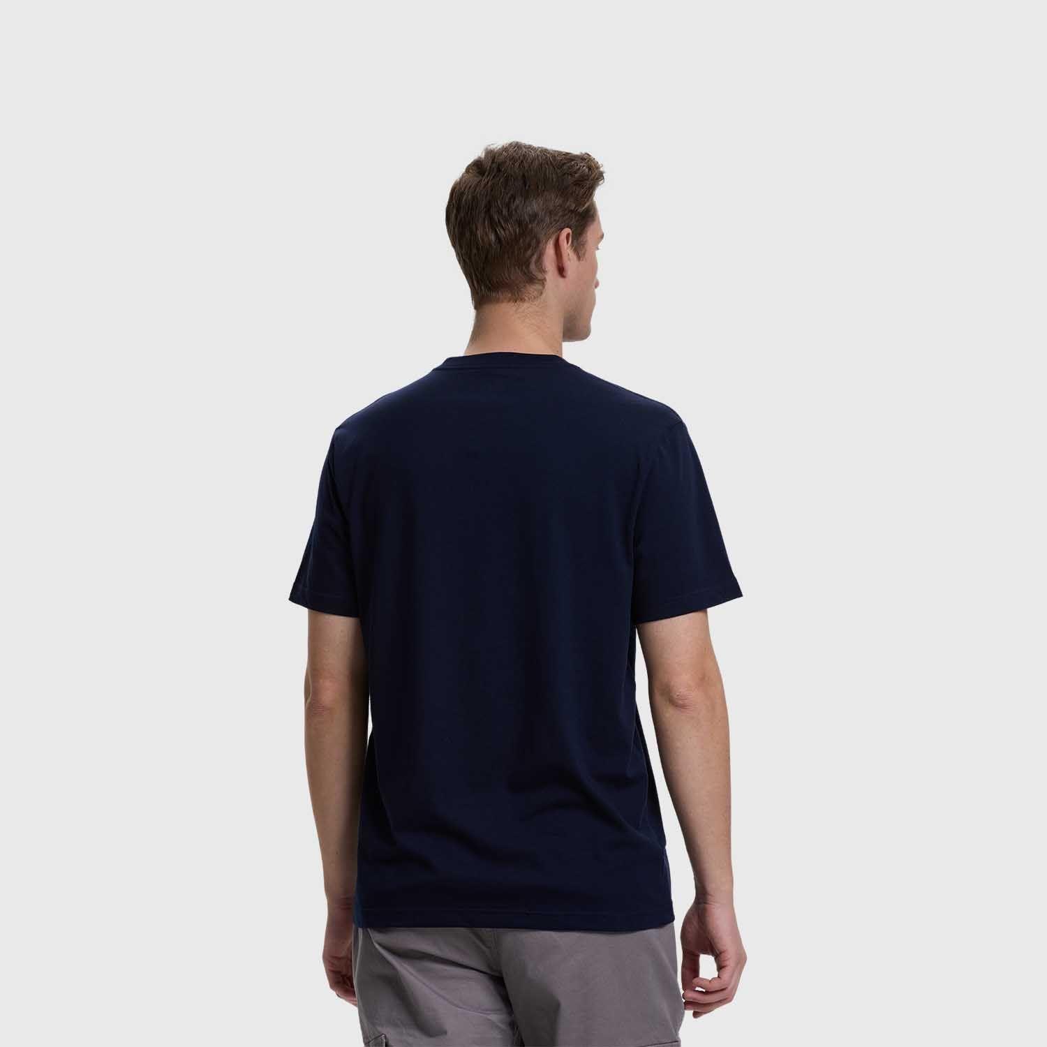 Polera Hombre Casual Básica Azul Marino Fashion's Park-2
