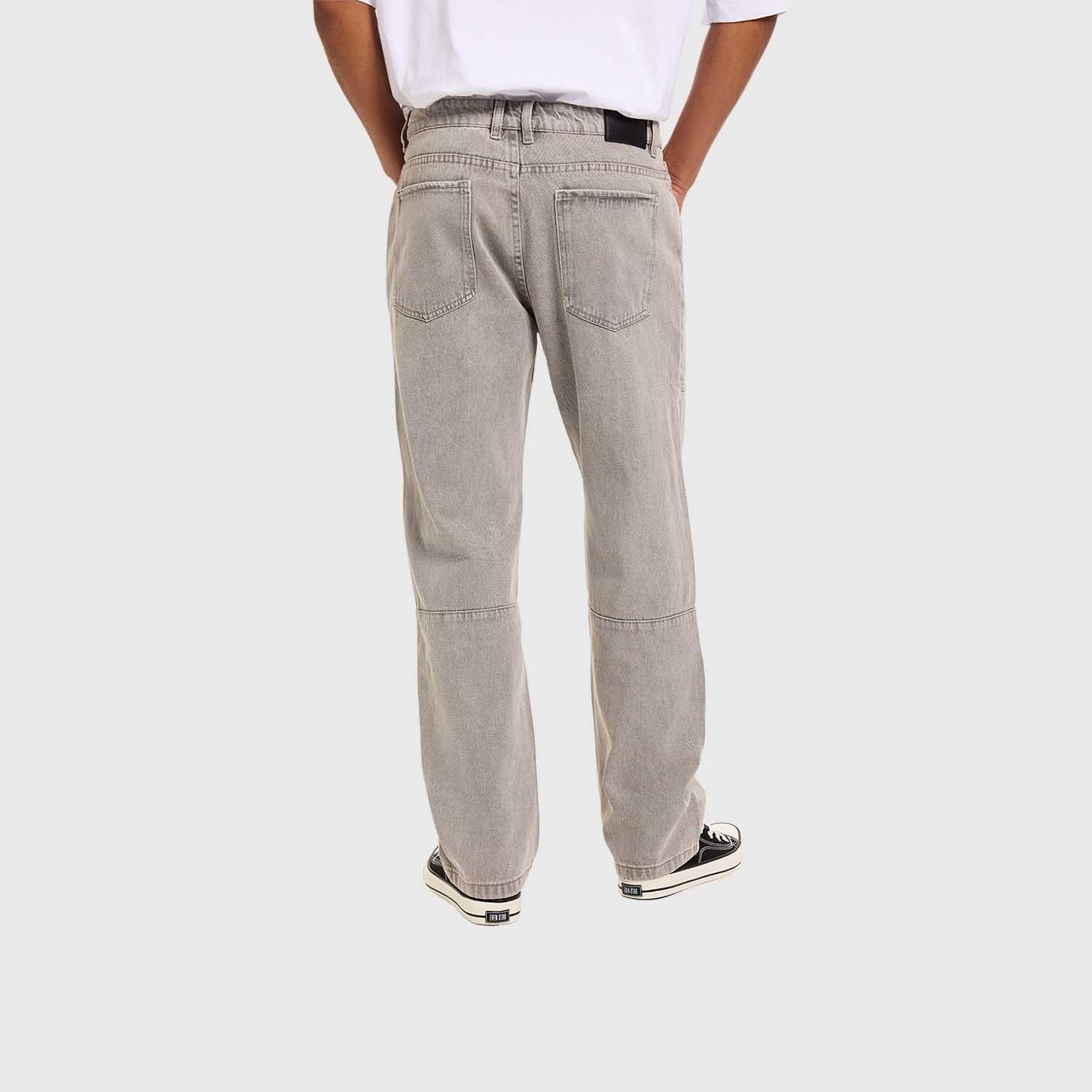 Jeans Hombre Baggy Retro Gris Claro Fashion's Park-2