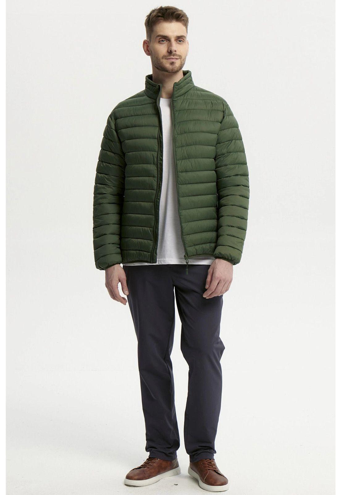 Parka Hombre Básica Verde - lll-3