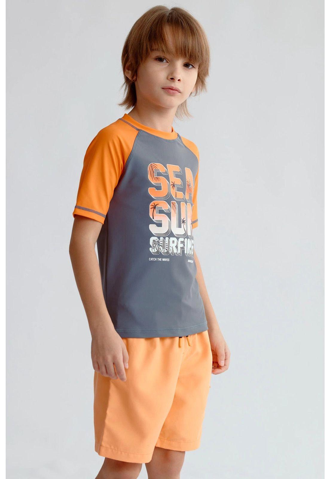 Traje de Baño Niño Filtro UV Polera Marengo-1