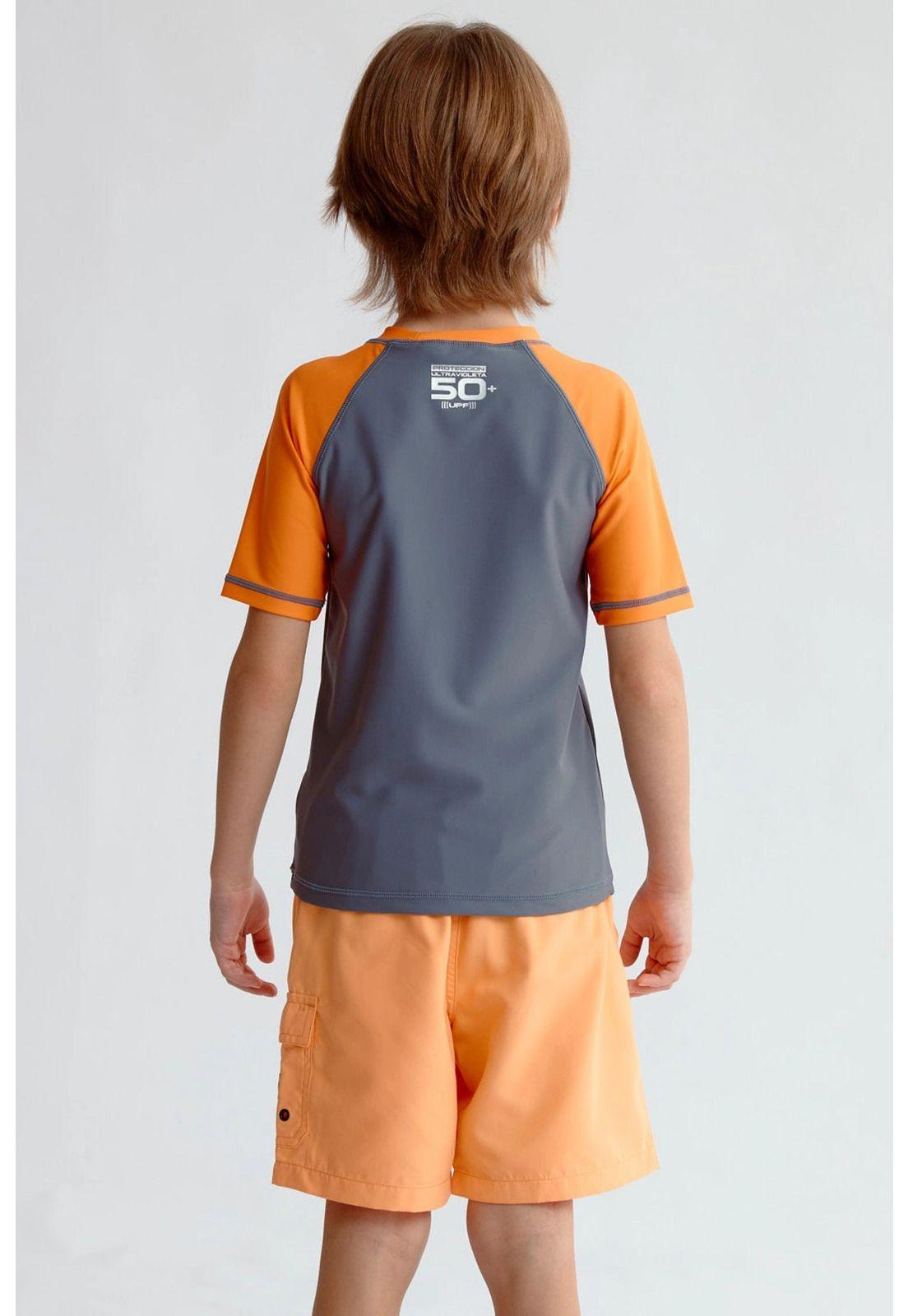 Traje de Baño Niño Filtro UV Polera Marengo-2