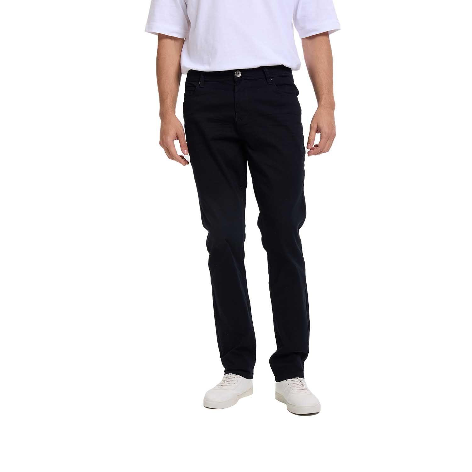 Jeans Hombre Slim Color Negro II  Fashion's Park-0