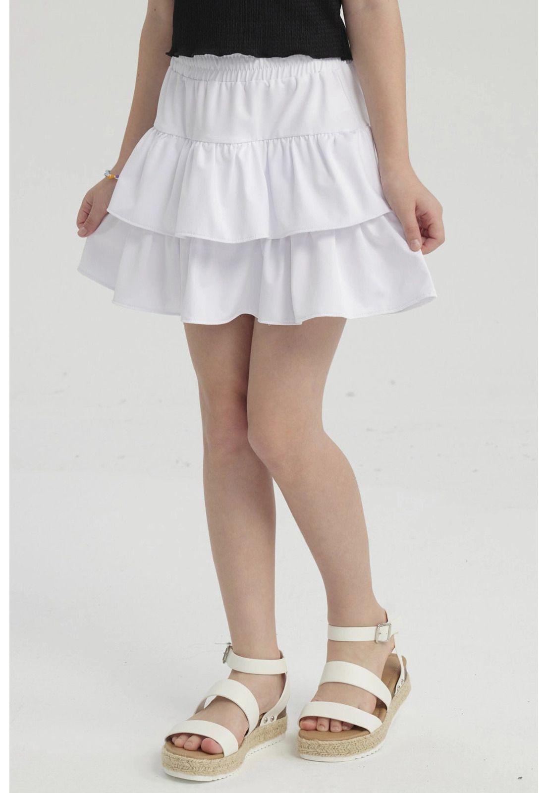 Falda Niña Vuelos Blanco-2