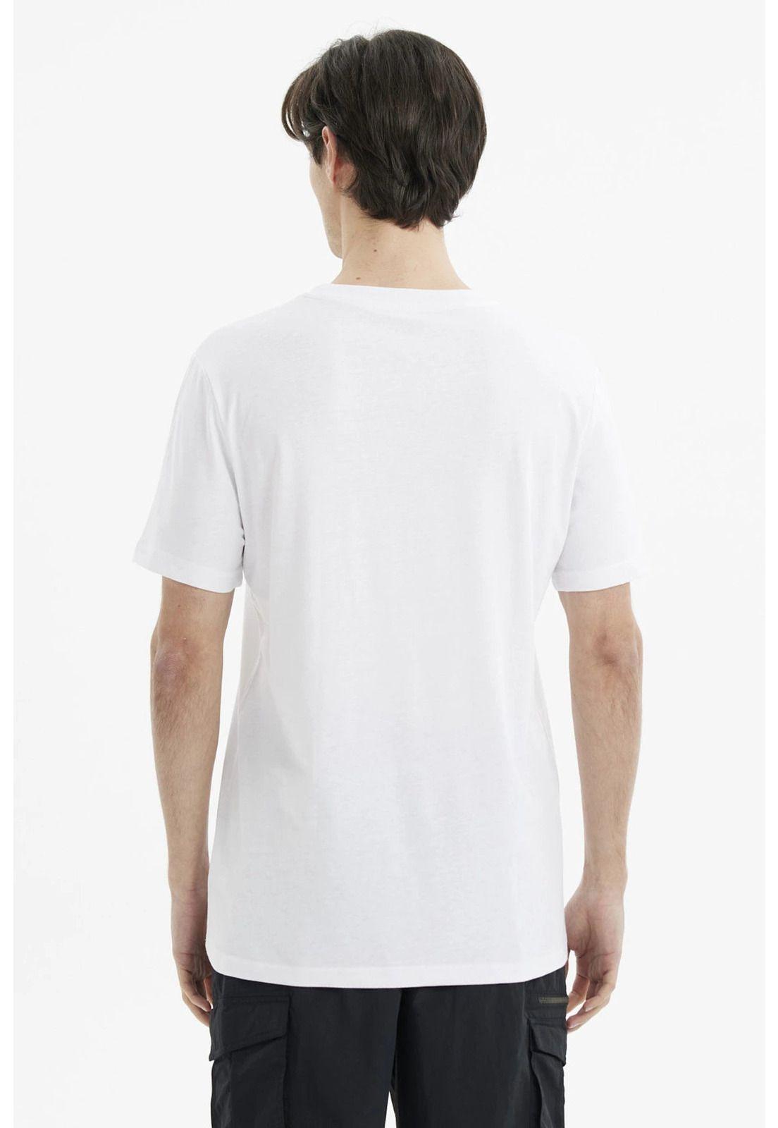 Polera Hombre Slim Blanco - ll-2
