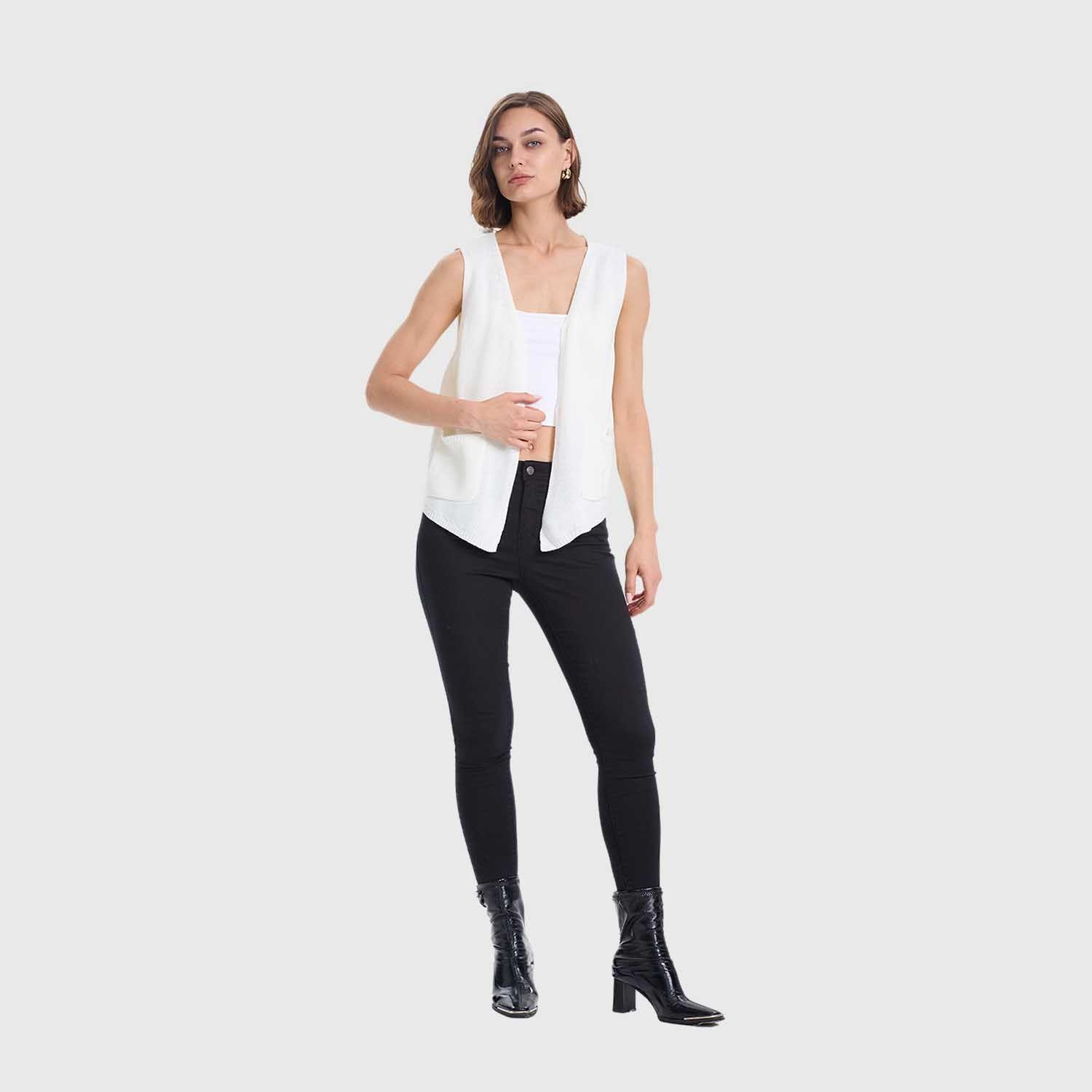 Sweater Mujer Tapado Crudo Fashion's Park-3