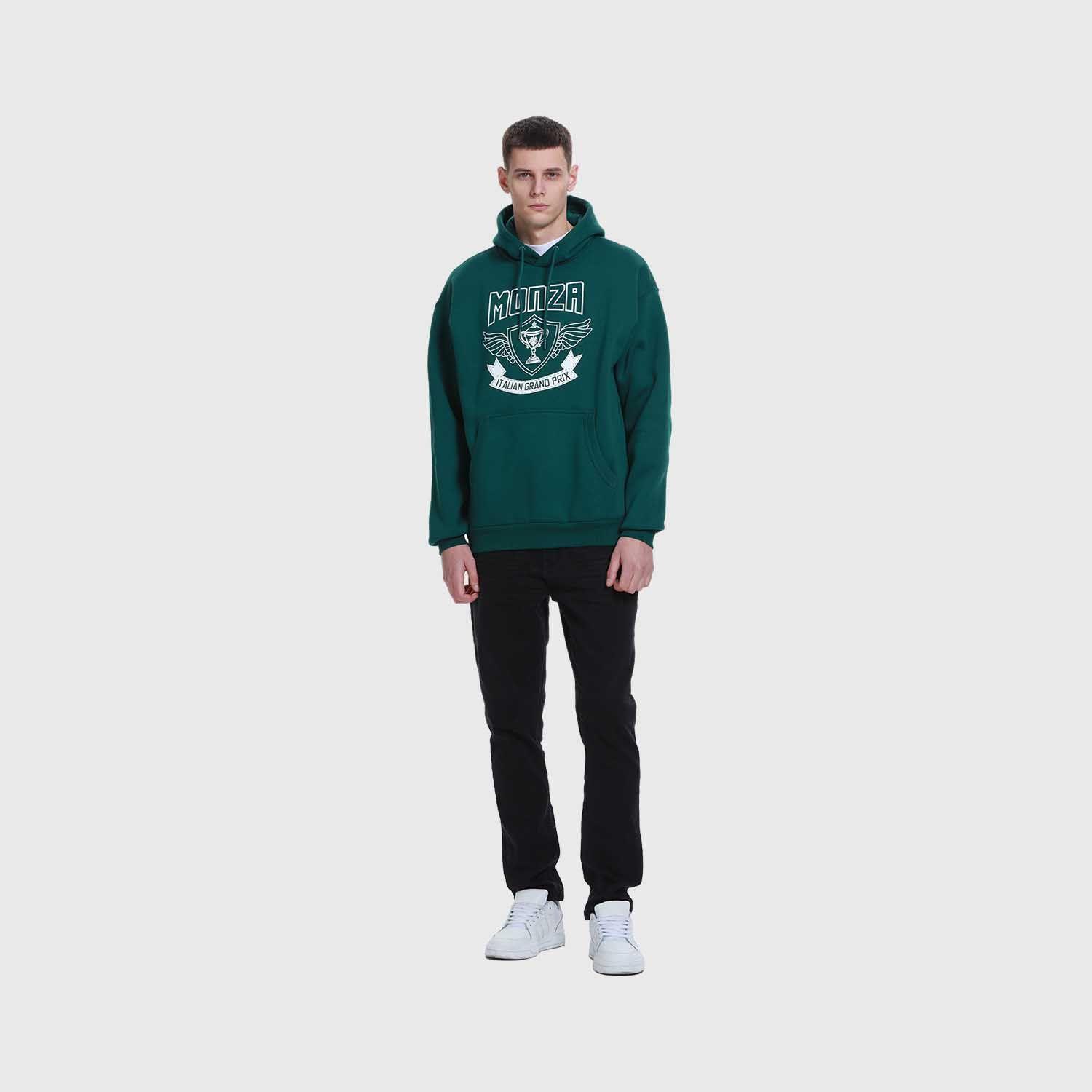 Polerón Hombre Print College Verde Fsp Ii Fashion's Park-3