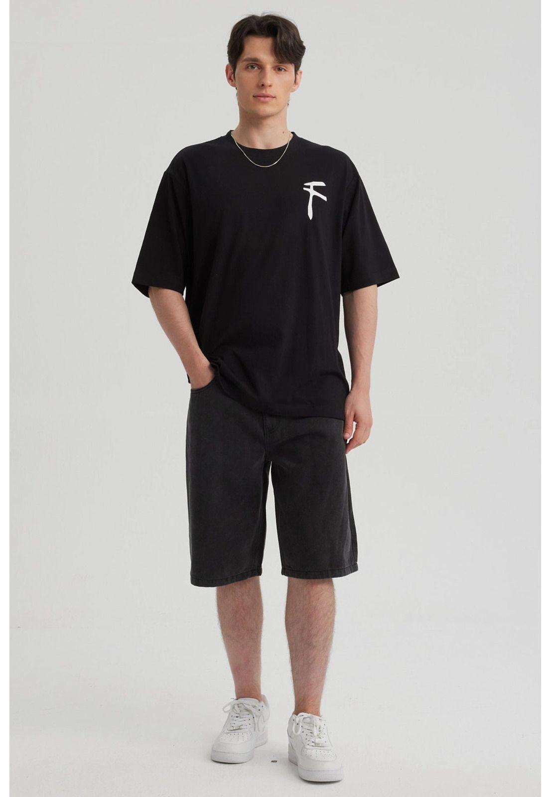Bermuda Hombre Bolsillo Gris-7
