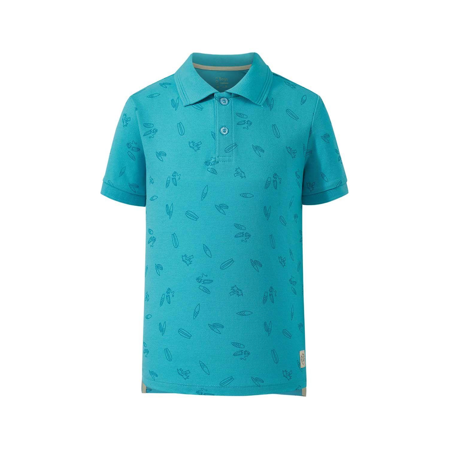 Polera Niño Pique Full Print Calipso Fsp Fashion's Park-0