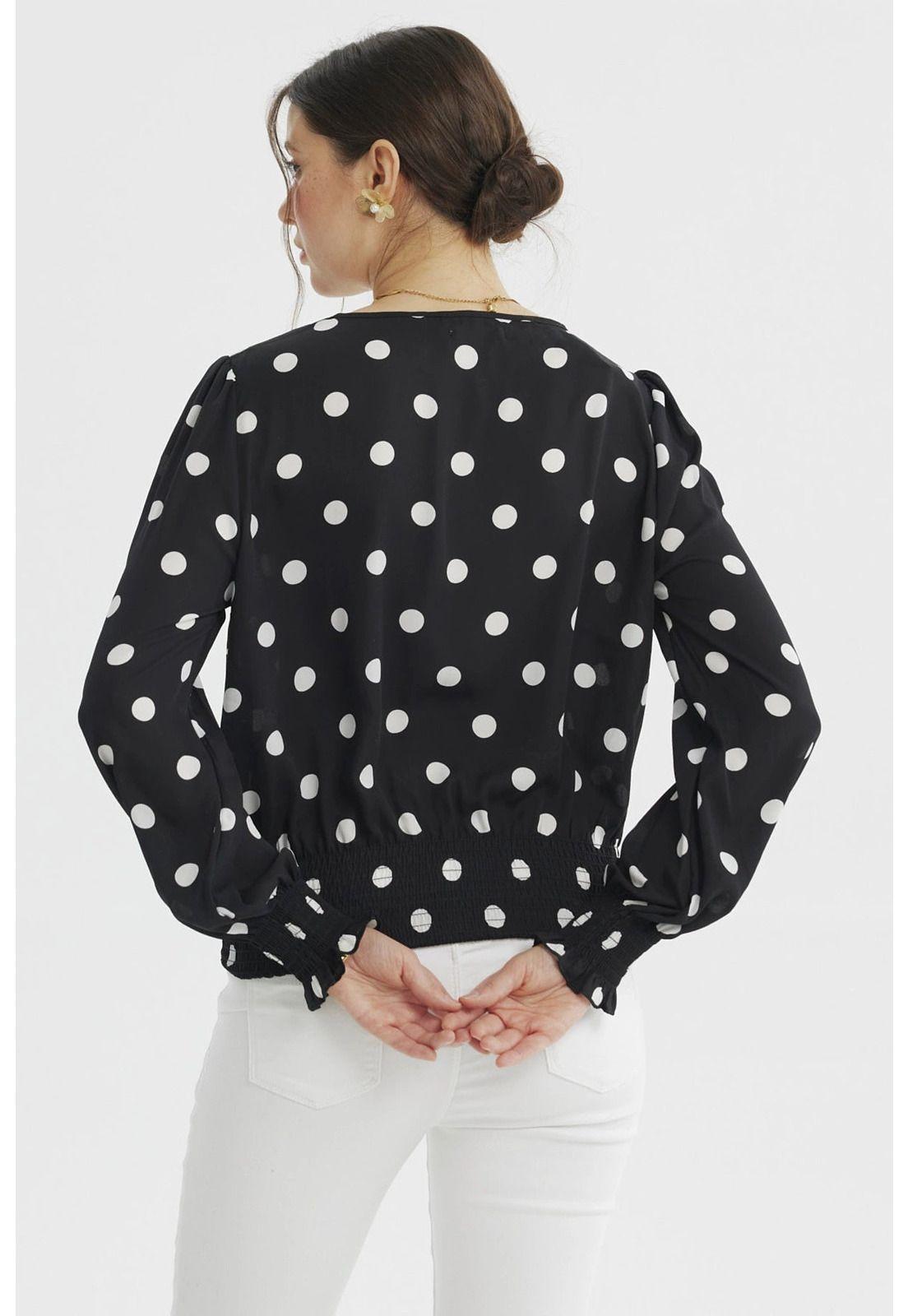 Blusa Mujer Slim Negro - ll-2