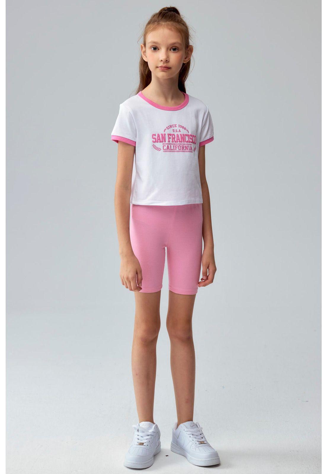 Calza Niña Biker Toddler Turquesa-6