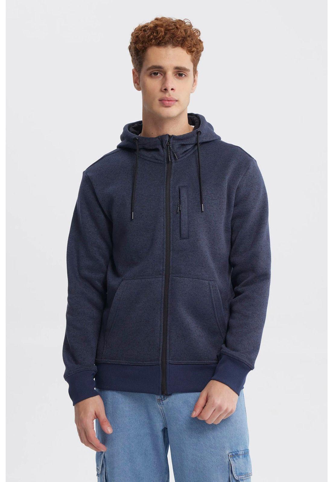 Polar Hombre Hoodie Azul-0