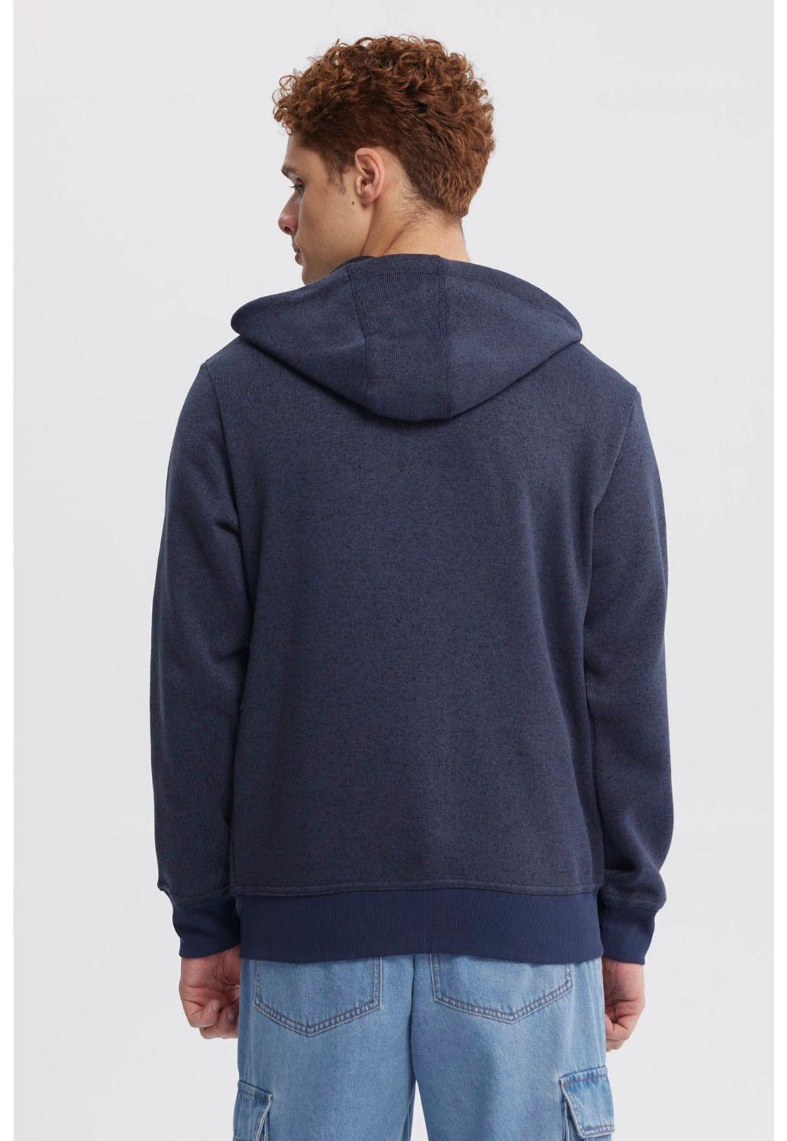 Polar Hombre Hoodie Azul-2