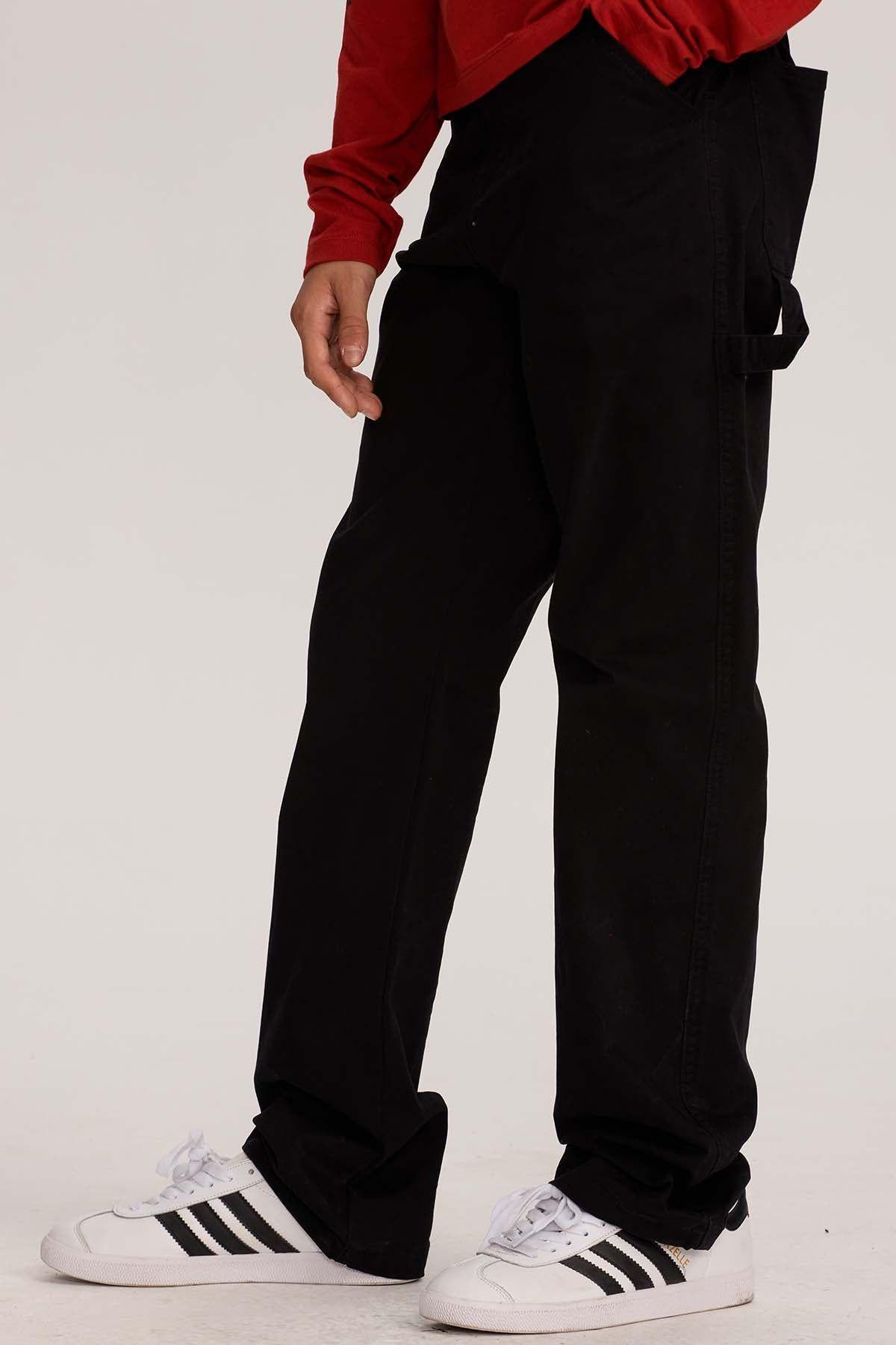 Pantalón Niño Recto Carpintero Negro-2