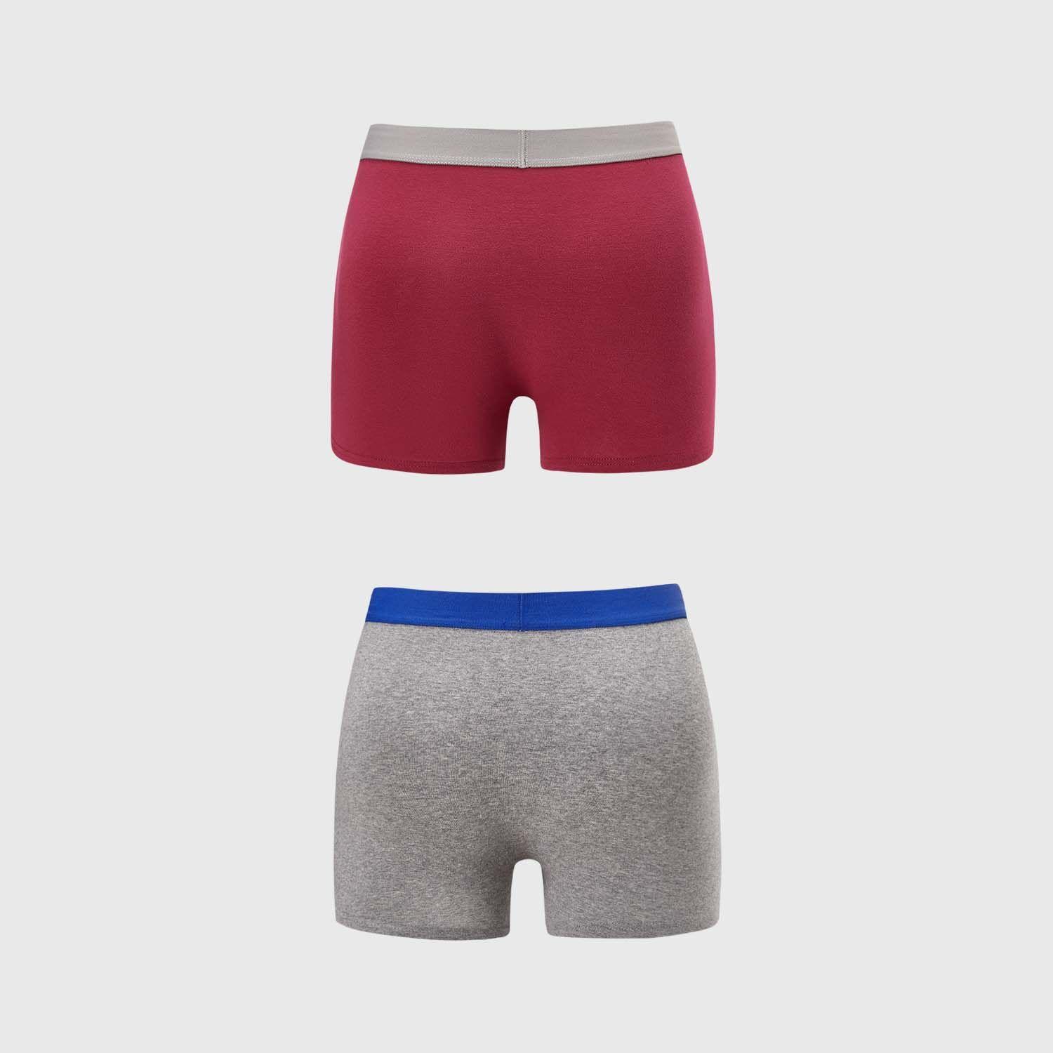 Boxer Hombre Underwear Burdeo Fashion's Park-1