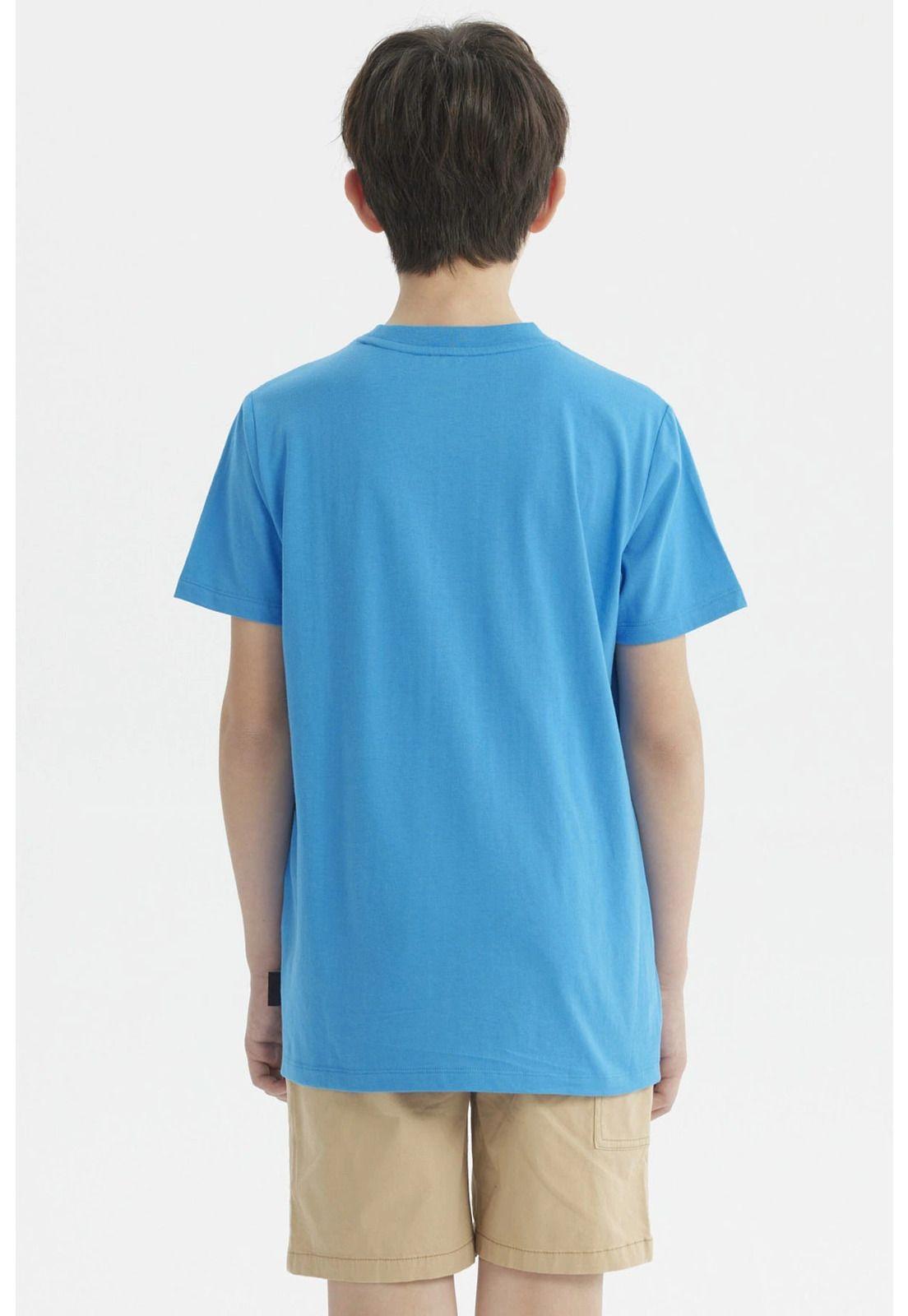 Polera Niño Estampado Playero Calipso-2