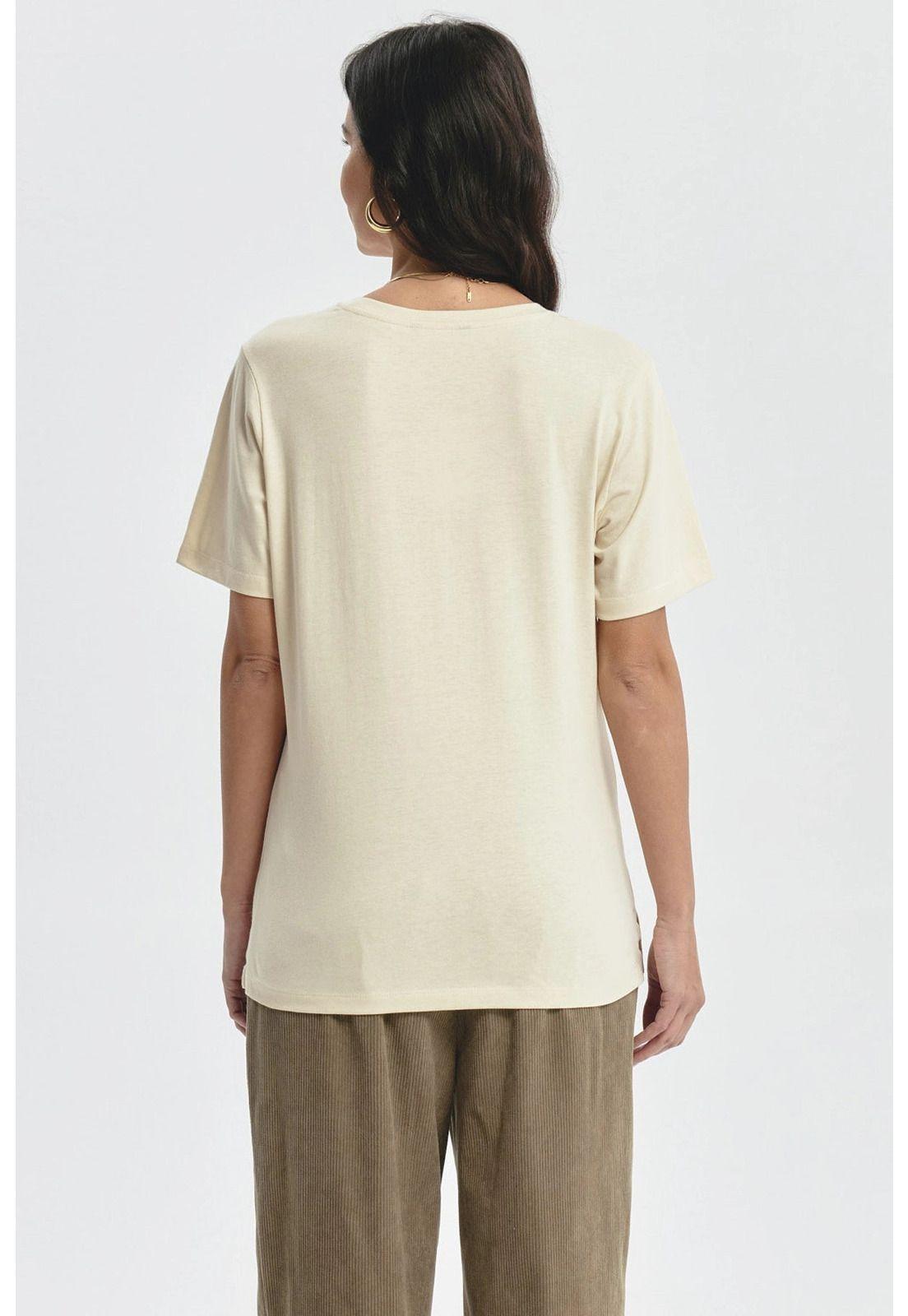 Polera Mujer Detalle Tachas Beige Claro-2